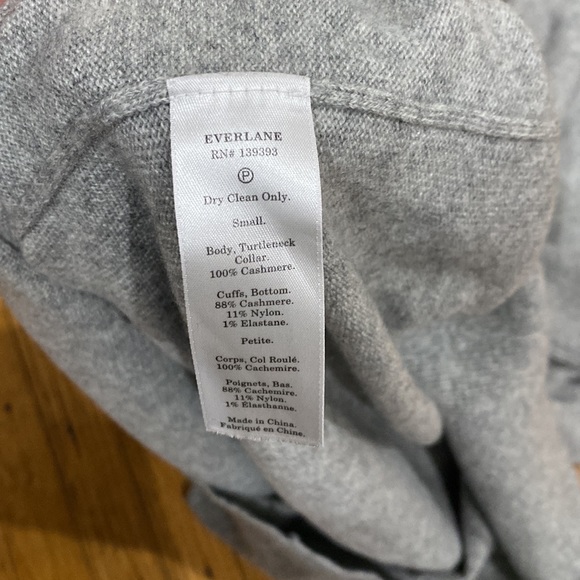 Everlane The Cashmere Turtleneck Mini Dress Size Small - Picture 6 of 7